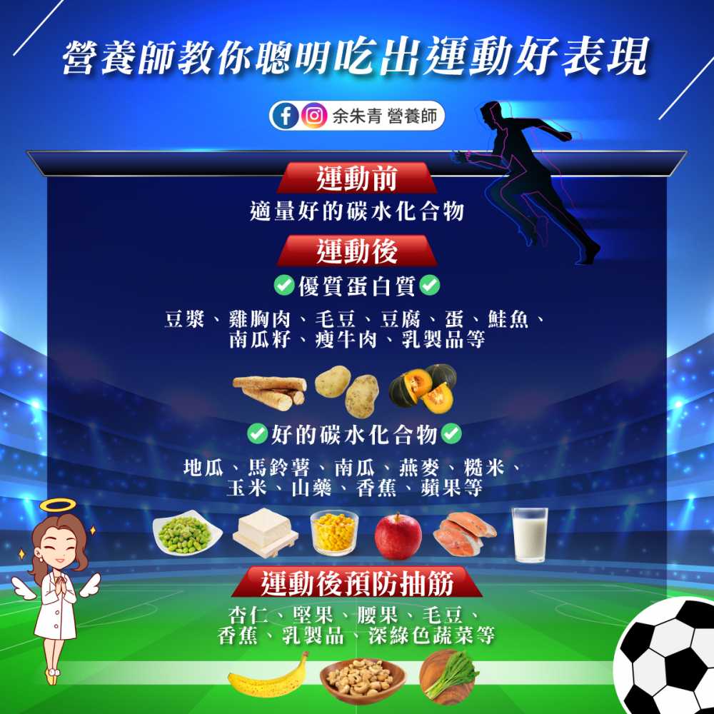 營養師教你，吃出運動好表現！