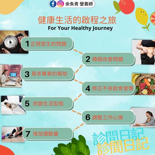 健康生活的啟程之旅 For Your Healthy Journey
