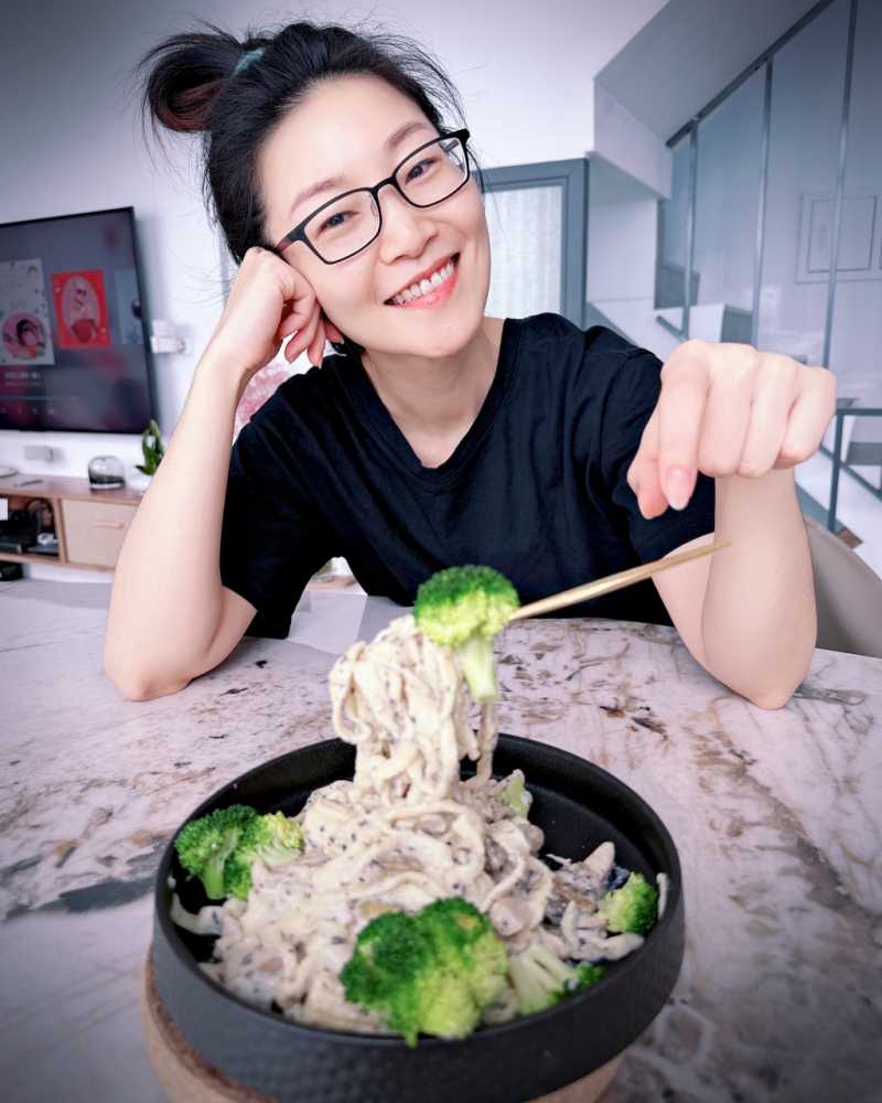 我讓麵飛起來囉！#飛天麵太可愛了～