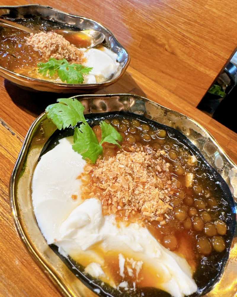 豆花是我蠻喜歡的點心 #余朱青