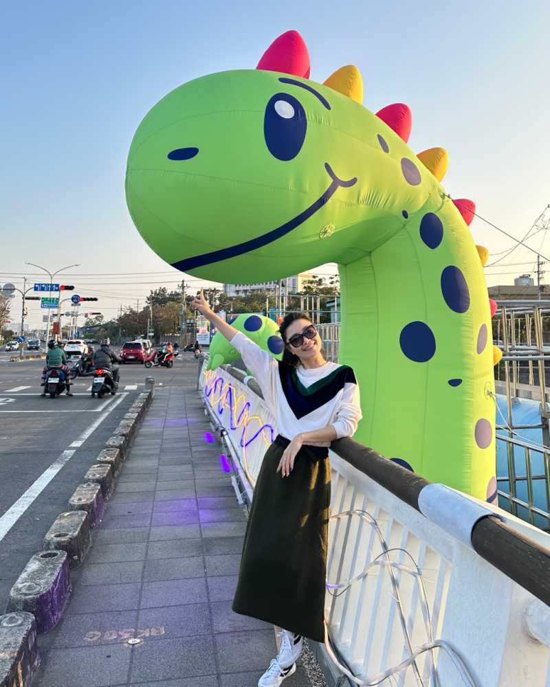 高雄岡山 的 #岡山燈節 有好可愛的小龍造型花燈