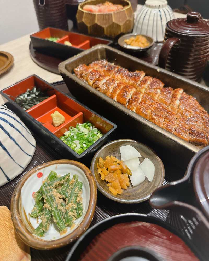 鰻魚飯的鰻魚的口感超綿密，入口即化～